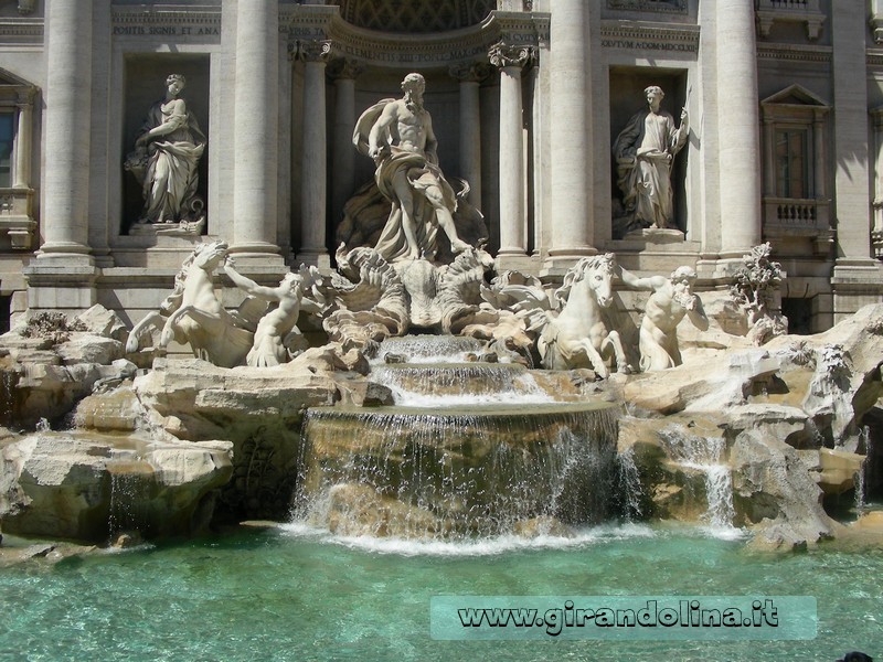 Location cinematografiche- Roma- Fontana di Trevi