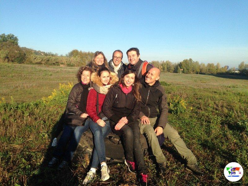 Volare in Mongolfiera in Toscana, il nostro gruppo di volo