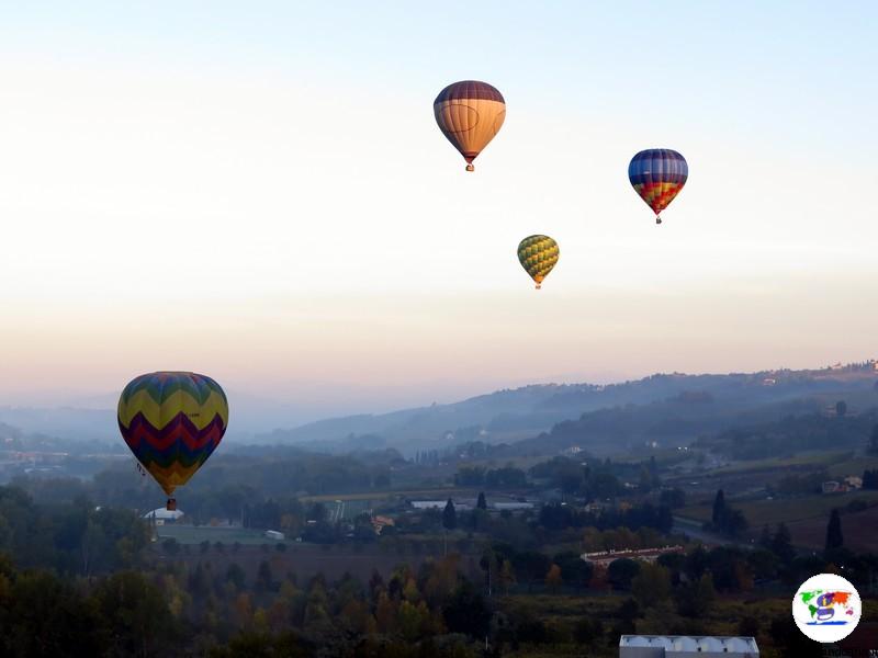 Volare in Mongolfiera in Toscana