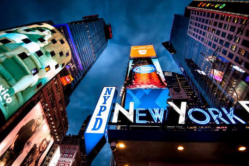 New York Times Square (ph Sky Scanner)