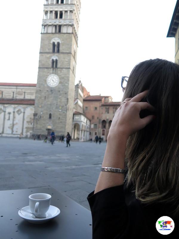 A spasso per Pistoia con il bracciale nomination dedicato a Pistoia Capitale della Cultura italiana 2017