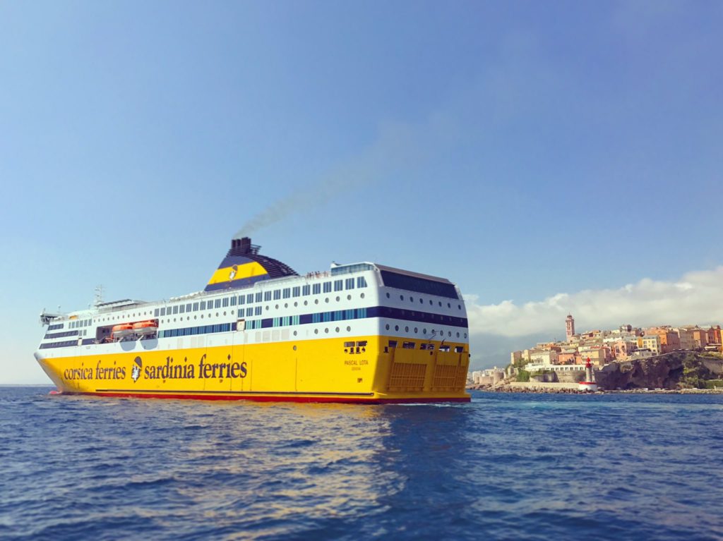 Crociera Corsica Ferries- il porto di Bastia