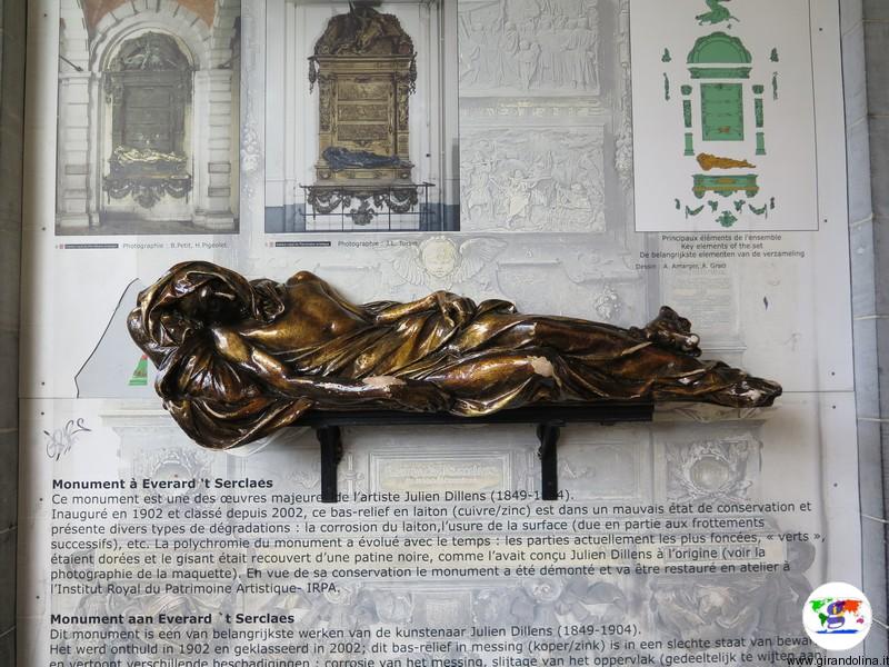 Luoghi portafortuna nel mondo- statua di Everard t’Serclaes,Bruxelles