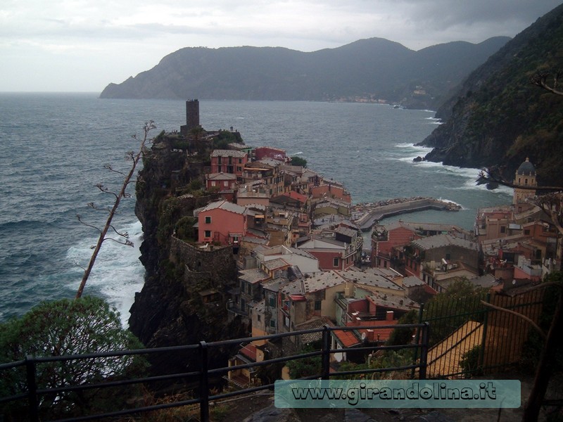 Vernazza dal sentiero per Corniglia Cinque Terre