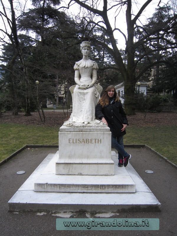 La Statua della Principessa Sissi, sul LungoPassirio