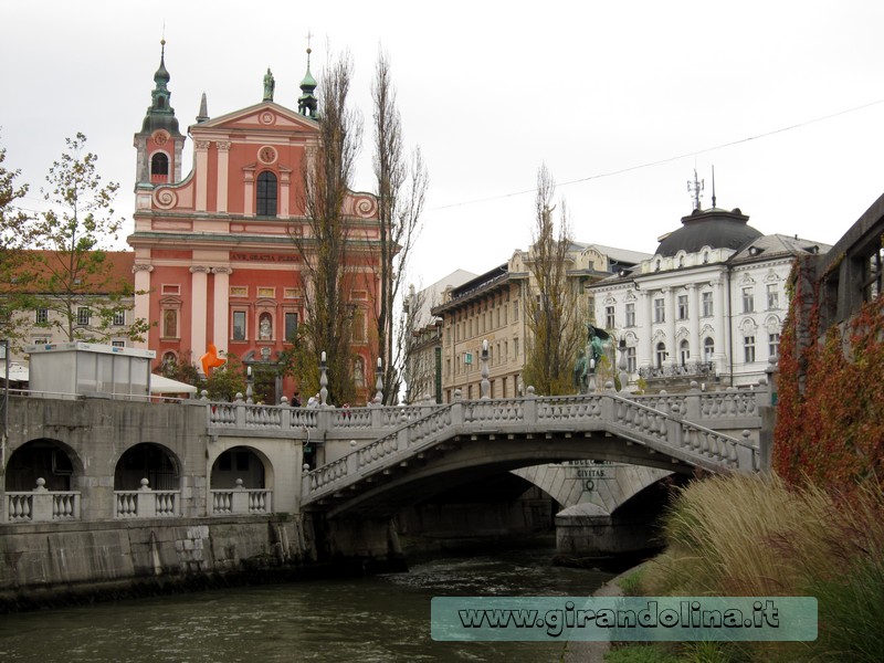 Il Triplice Ponte, Lubiana Slovenia