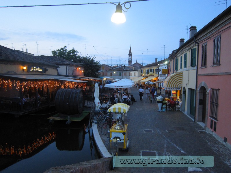 I ristorantini sul canale di Comacchio