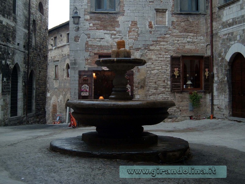 La Fontana dei Matti di Gubbio