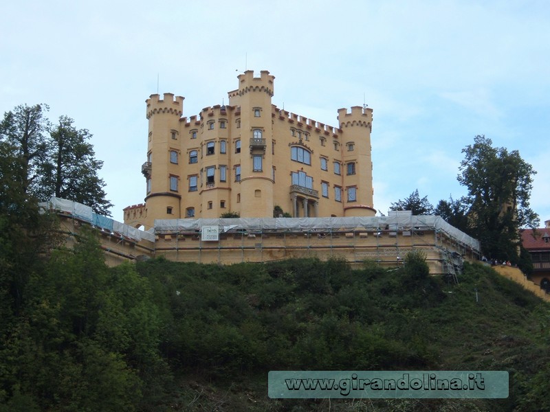 Scloss Hohenschwangau castelli di  Ludwig II