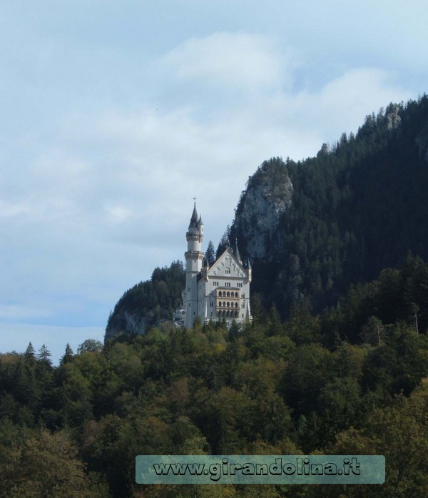 Schloss Neuschwainsten castelli di  Ludwig II