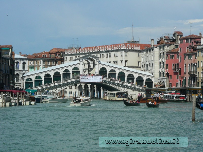 Venezia -Il Ponte Rialto e il Canal Grande