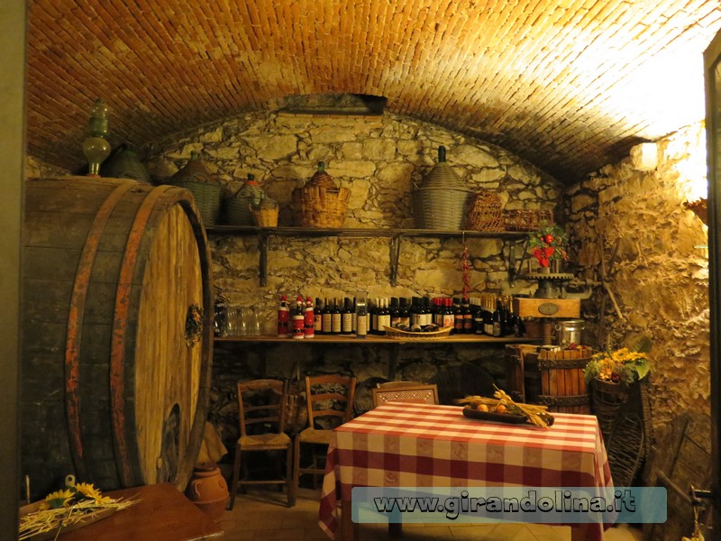 Vivai di Pistoia La cantina dell' Agriturismo il Calesse