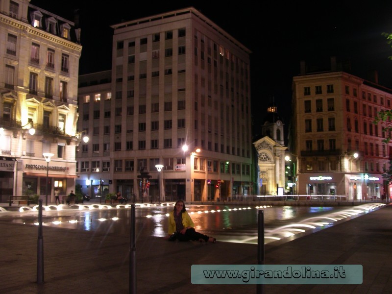 Girandolina nel centro storico di Lione