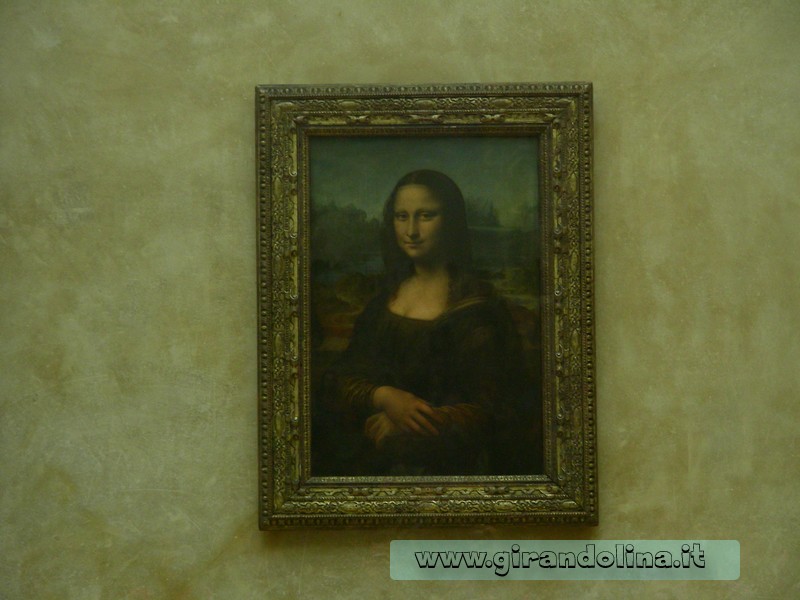 Museo del Louvre La Gioconda di Leonardo da Vinci