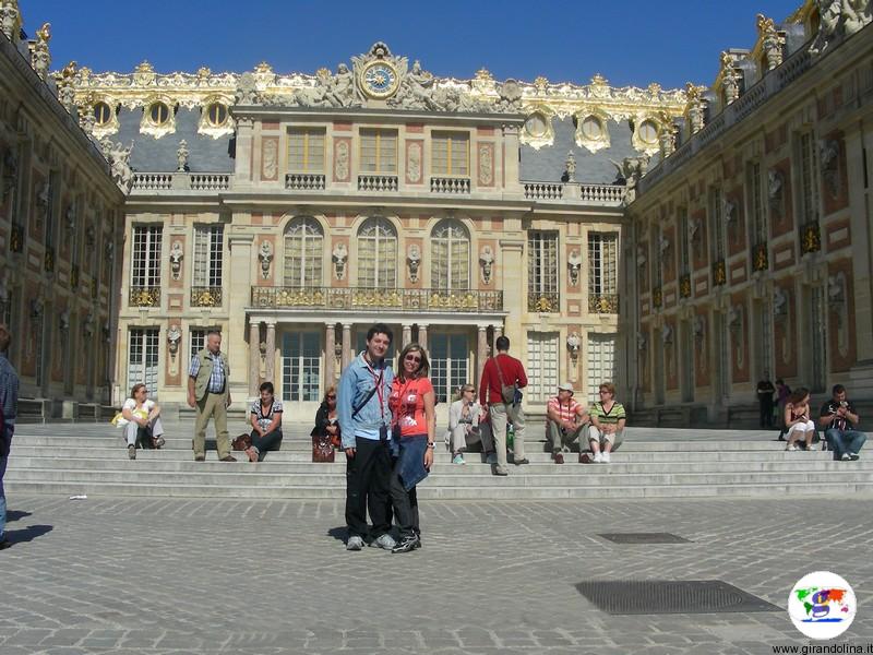 La Reggia di Versailles cortile interno