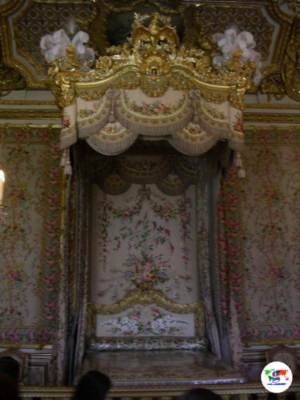 La Reggia di Versailles la camera della Regina Maria Antonietta
