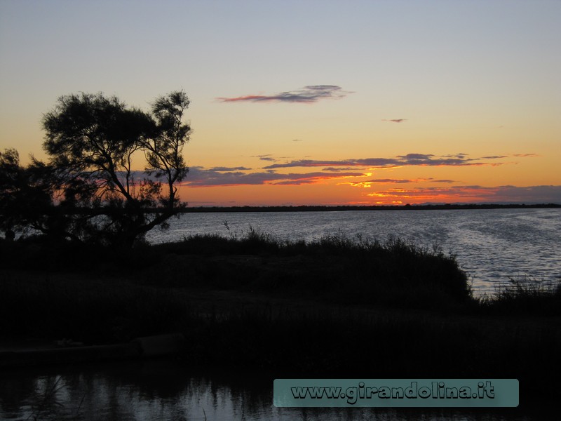 Camargue -Tramonto a Saintes Maries de la Mer