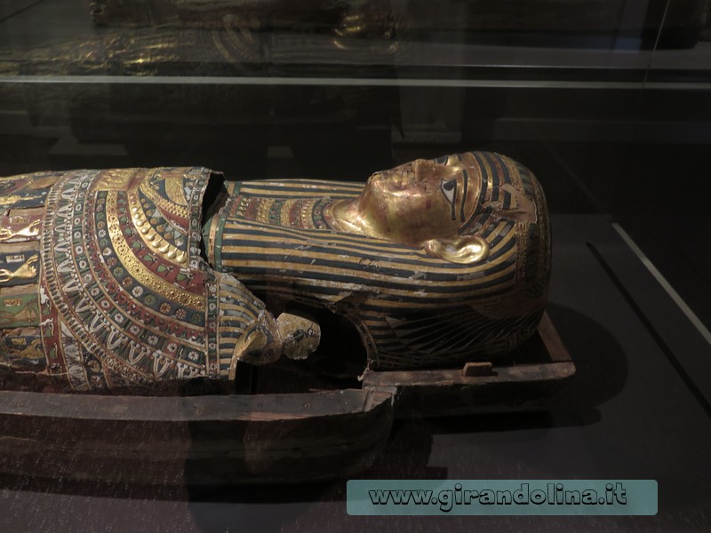 Il sarcofago della nutrice di Taharqa,Museo egizio di  Firenze