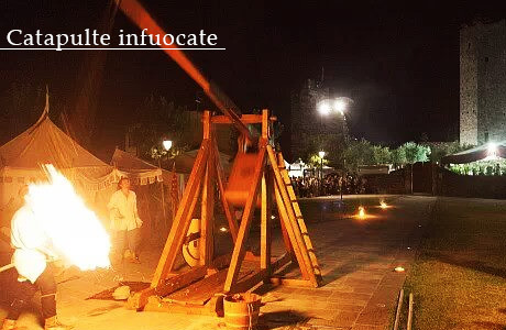 Le catapulte infuocate