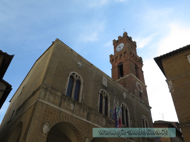 Pienza, il Palazzo Comunale