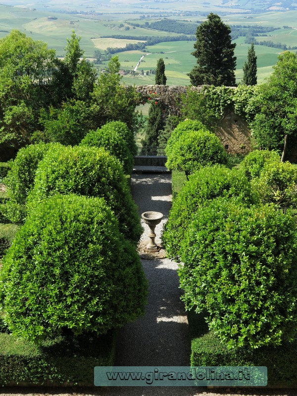 Val d'Orcia - Pienza Palazzo Piccolomini Cortile