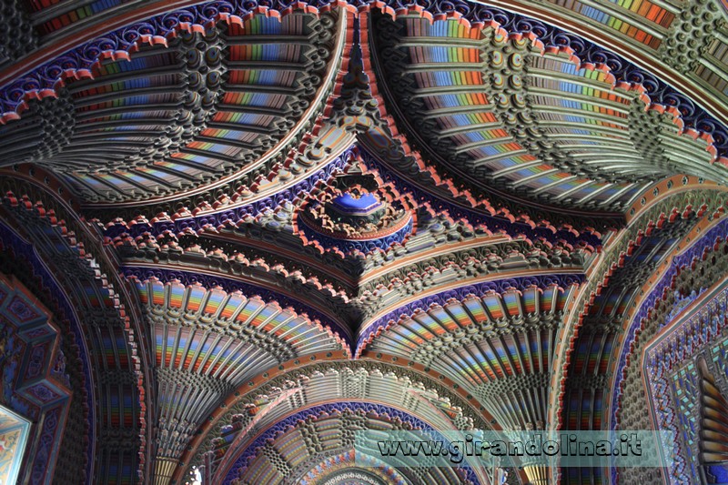 Castello di Sammezzano Sala dei Pavoni