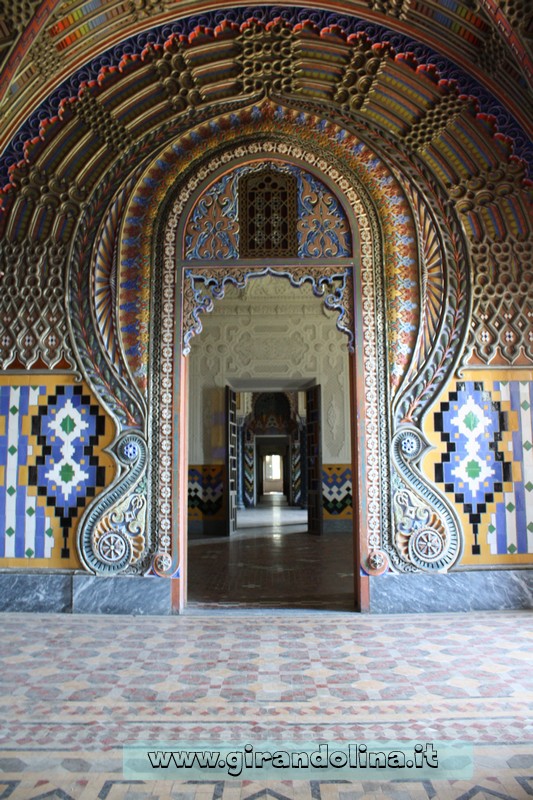 Castello Sammezzano Sala dei Pavoni 