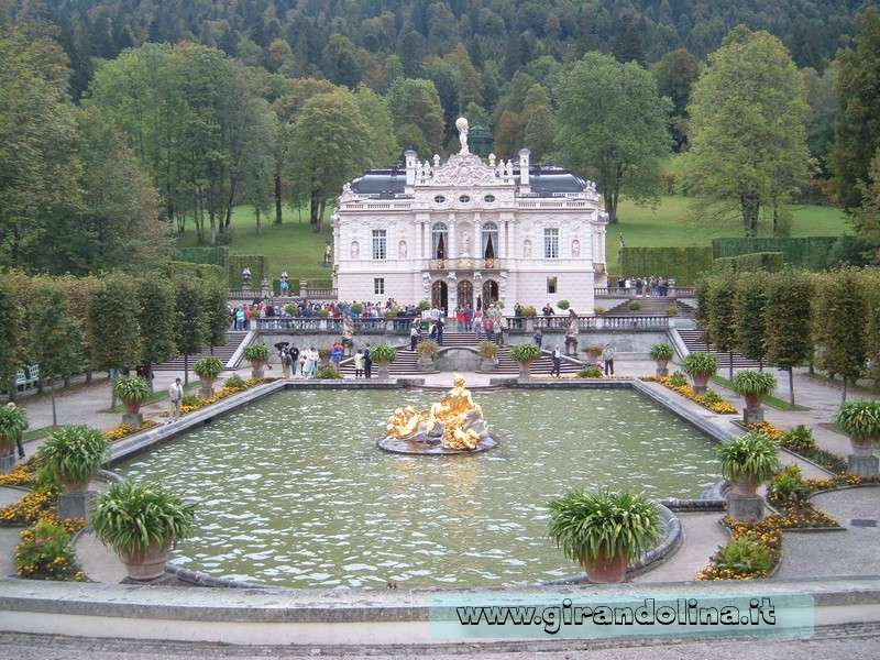 Sud Tirolo cosa vedere - Castello Linderhof