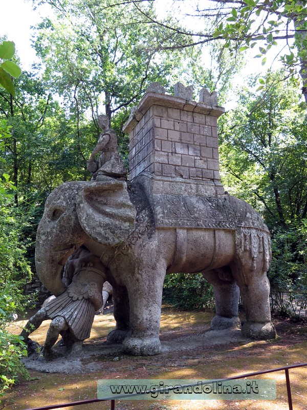 Giardini di Bomarzo Elefante