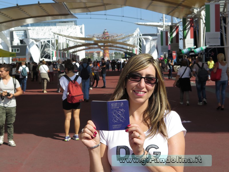 Il passaporto dell 'Expo 2015