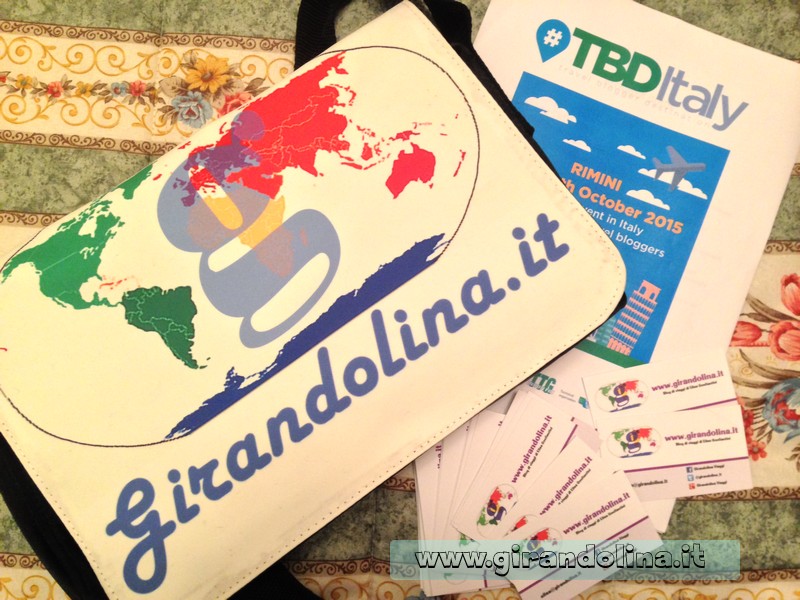La mia borsa di Girandolina perfetta per TBDI 2015 a Rimini
