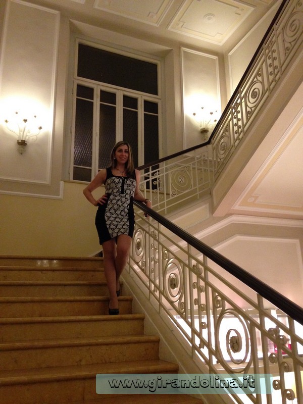 Grand Hotel Principe di Piemonte Viareggio, la scalinata