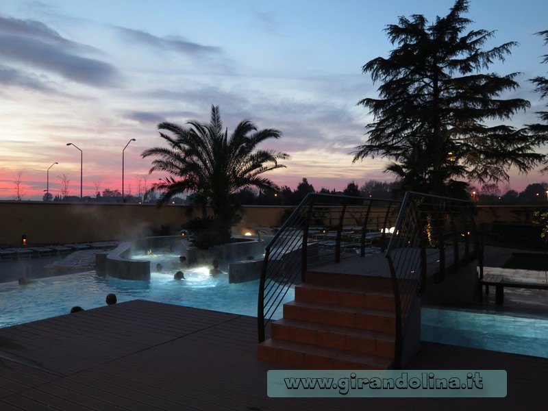 Asmana Wellness World Firenze, il tramonto