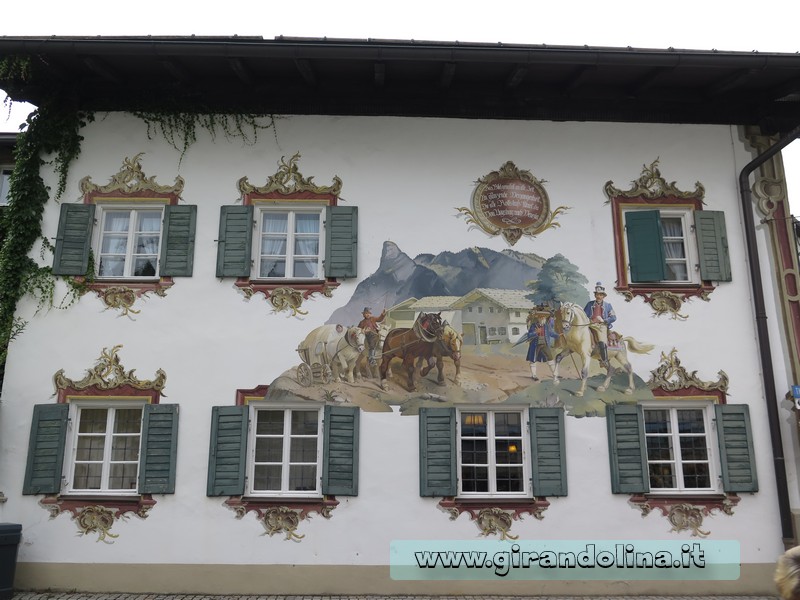 Oberammergau casa dipinta