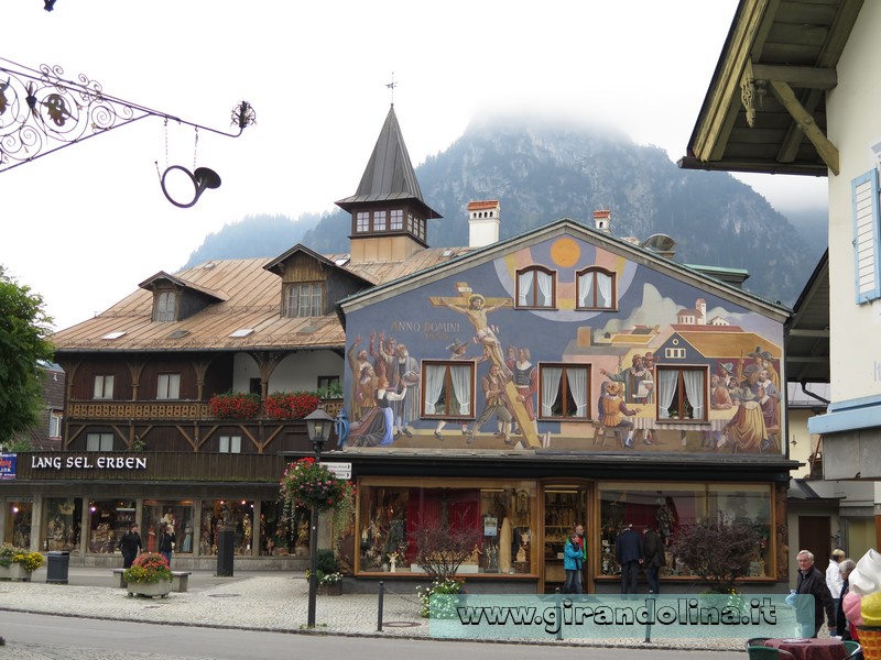 Oberammergau le case dipinte