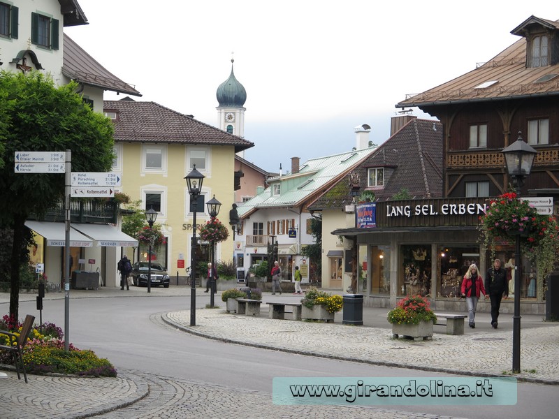 Oberammergau il centro storico