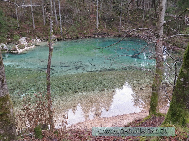 Il laghetto di Kamniška Bistrica