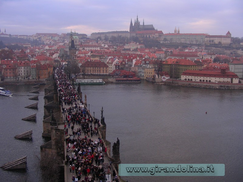 Il Ponte Carlo a Praga