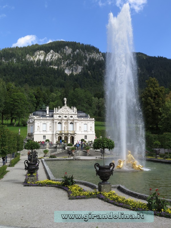 Castello di Linderhof, il parco