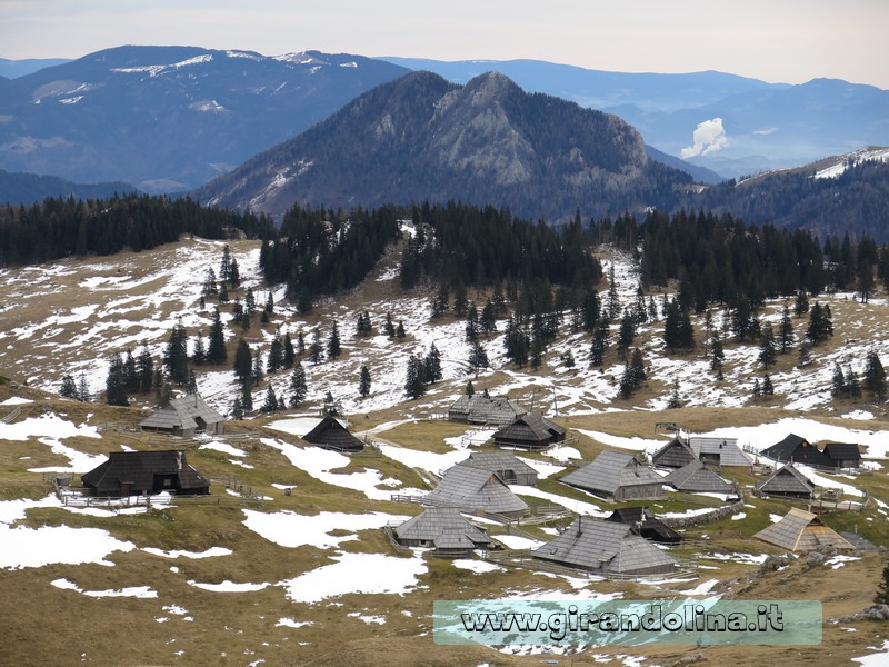 Velika Planina l' insediamento