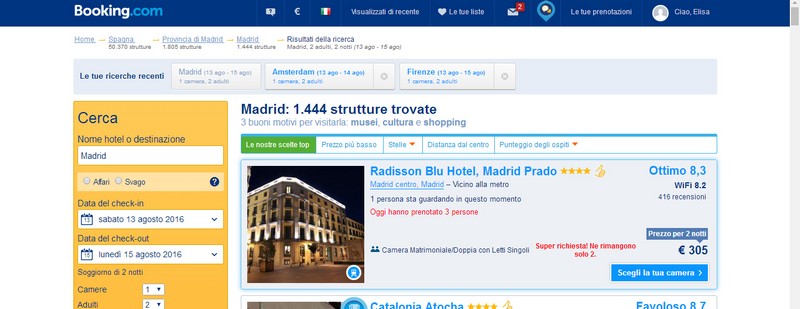 Booking Hotel Radisson Blu Madrid