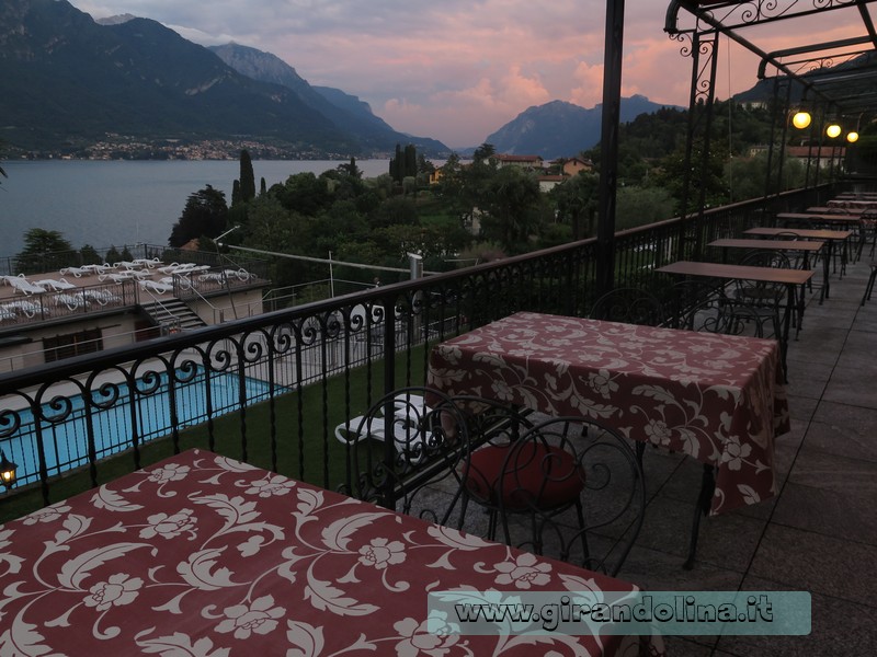 Dove mangiare a Bellagio La terrazza del Ristorante dell' Hotel Belvedere