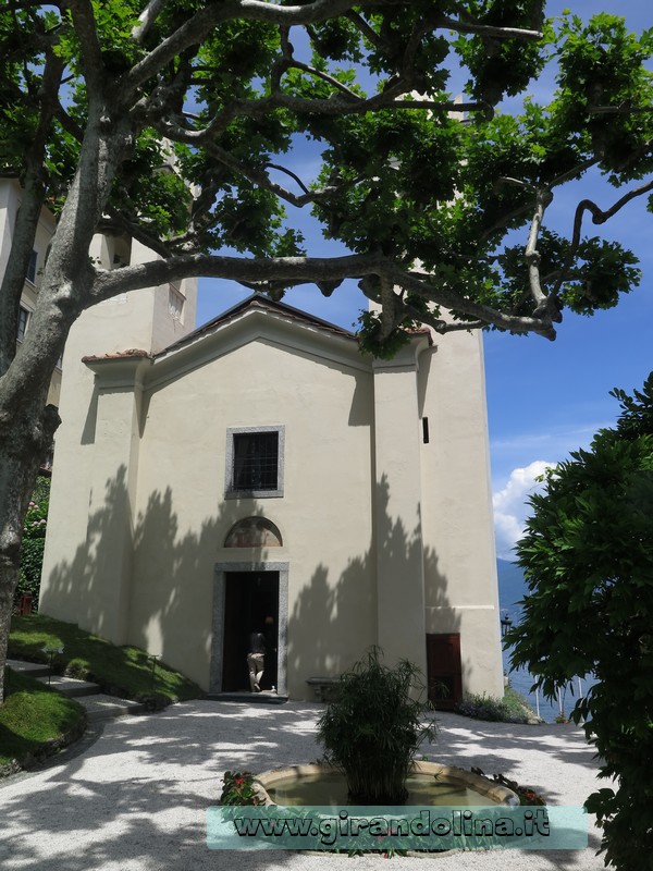 Villa del Balbianello , la Chiesa inesistente