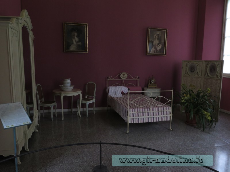 Villa Carlotta e la camera della Principessa Carlotta