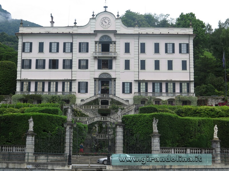 Villa Carlotta la sua facciata