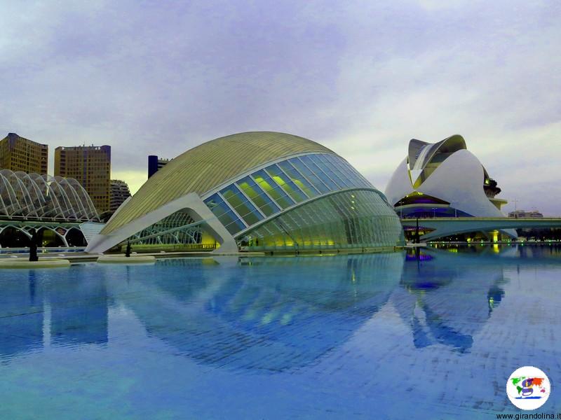  Autunno  a Valencia, Citta delle Arti e delle Scienze 