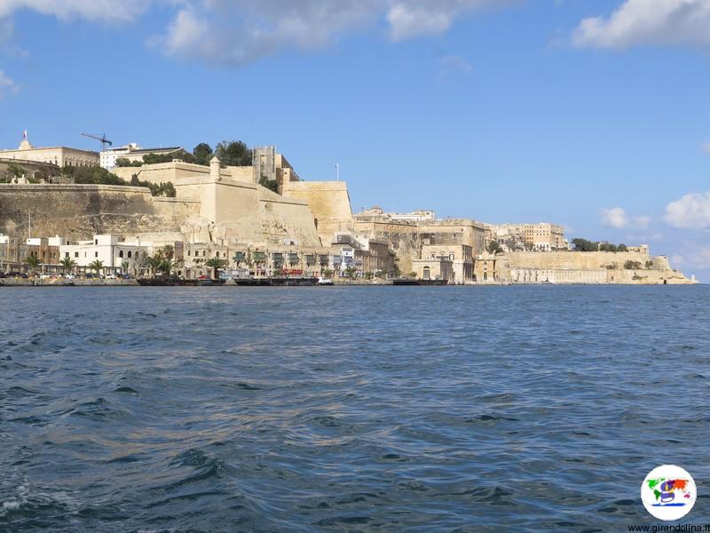 La Valletta crociera nel Grand Harbour