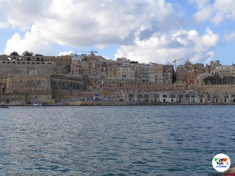 Malta, La Valletta vista da Fort S.Angelo