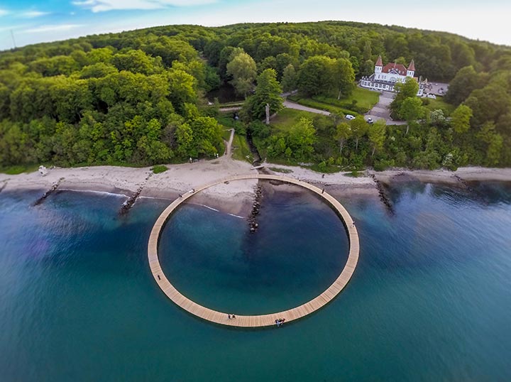 Il Ponte infinito, Aarhus, Danimarca (ph skyscanner)