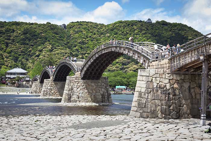 Ponte Kintai, Iwakuni, Giappone, Photo credit © Anthony Brown